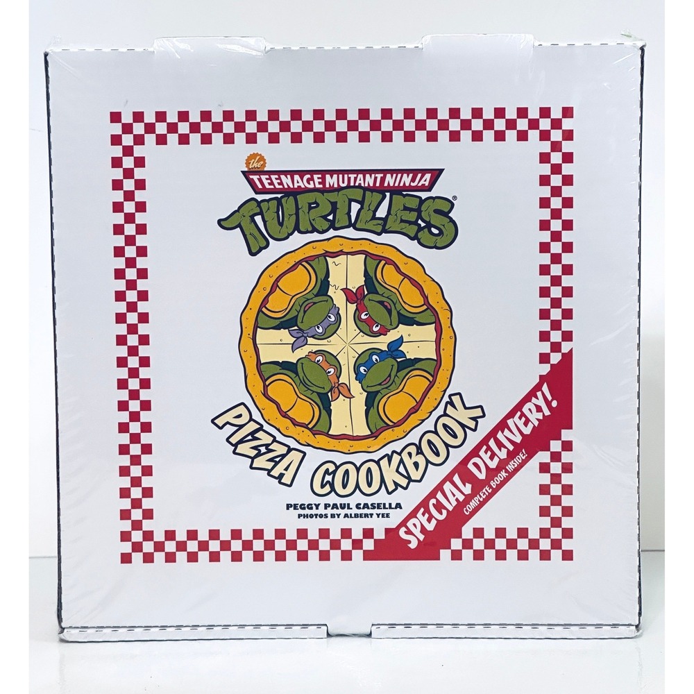 Teenage‎ Mutant Ninja Turtles Pizza Cookbook Special Delivery Complete Book